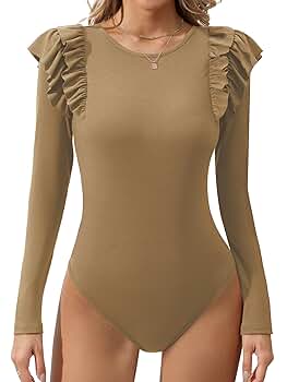 トップス fetico RUFFLED CUFFS WAFFLE BODY SUITSM RUFFLED-CUFFS WAFFLE BODYSUIT｜FETICO